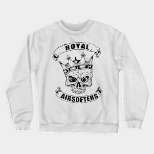 ROYAL AIRSOFTERS BLACK Crewneck Sweatshirt